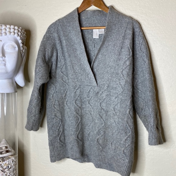 CW Clifford and Wills cable knit wool and angora sweater - Picture 2 of 3